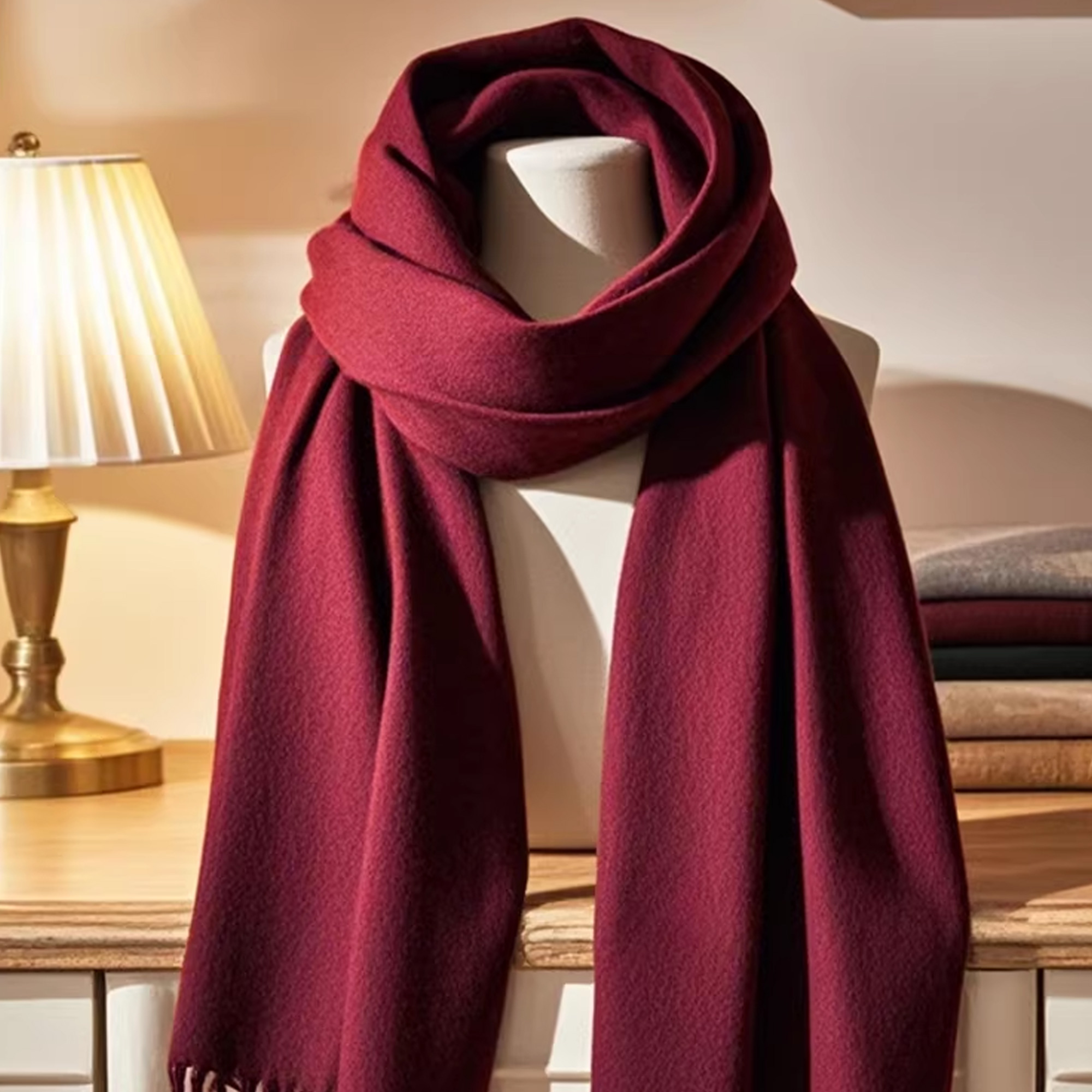 Coolworld-Scarfs,Womens Scarf Large Pashmina Shawls and Wraps Light Blanket Scarf for Evening Dress Warm Daily Travel Office