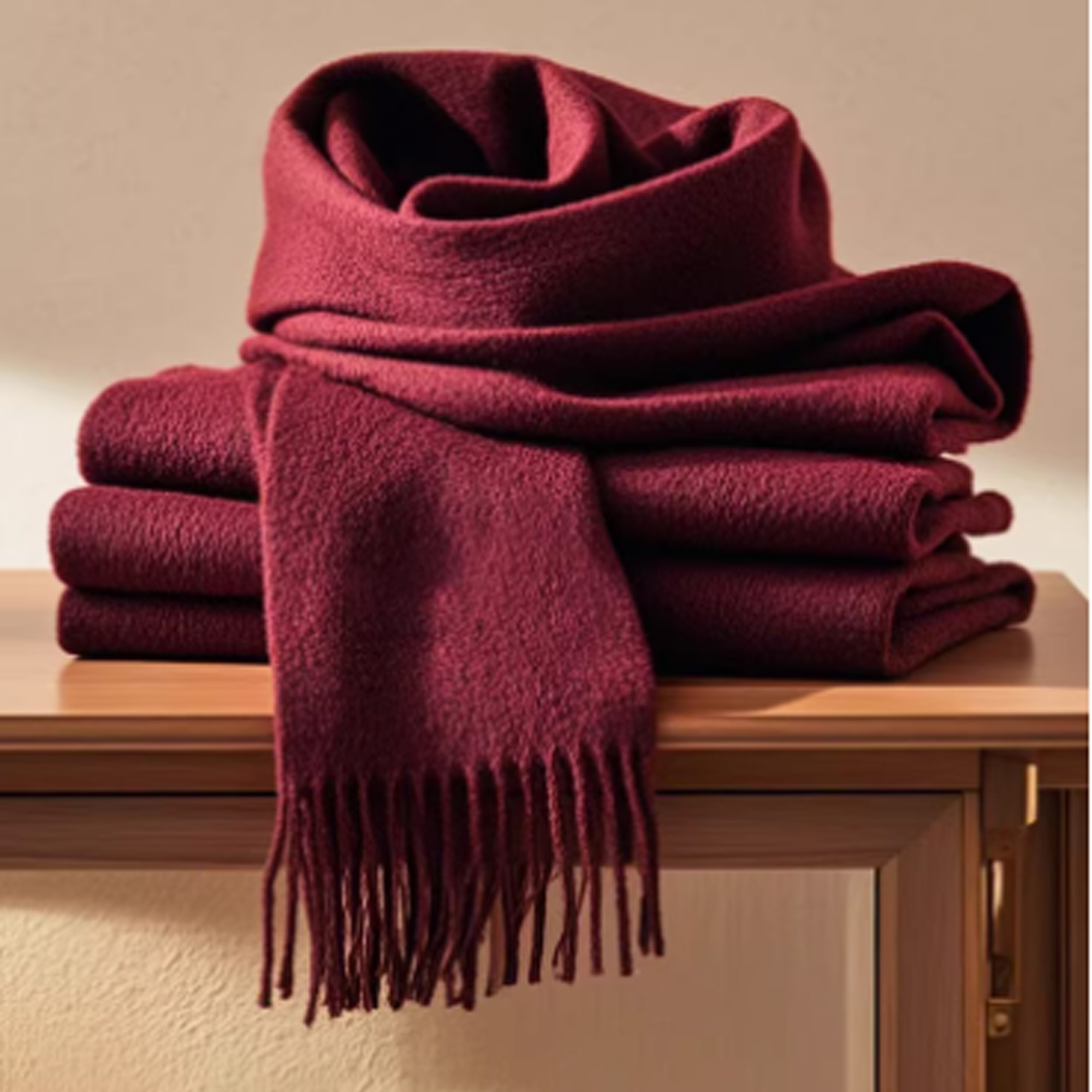Coolworld-Scarfs,Womens Scarf Large Pashmina Shawls and Wraps Light Blanket Scarf for Evening Dress Warm Daily Travel Office - Image 3