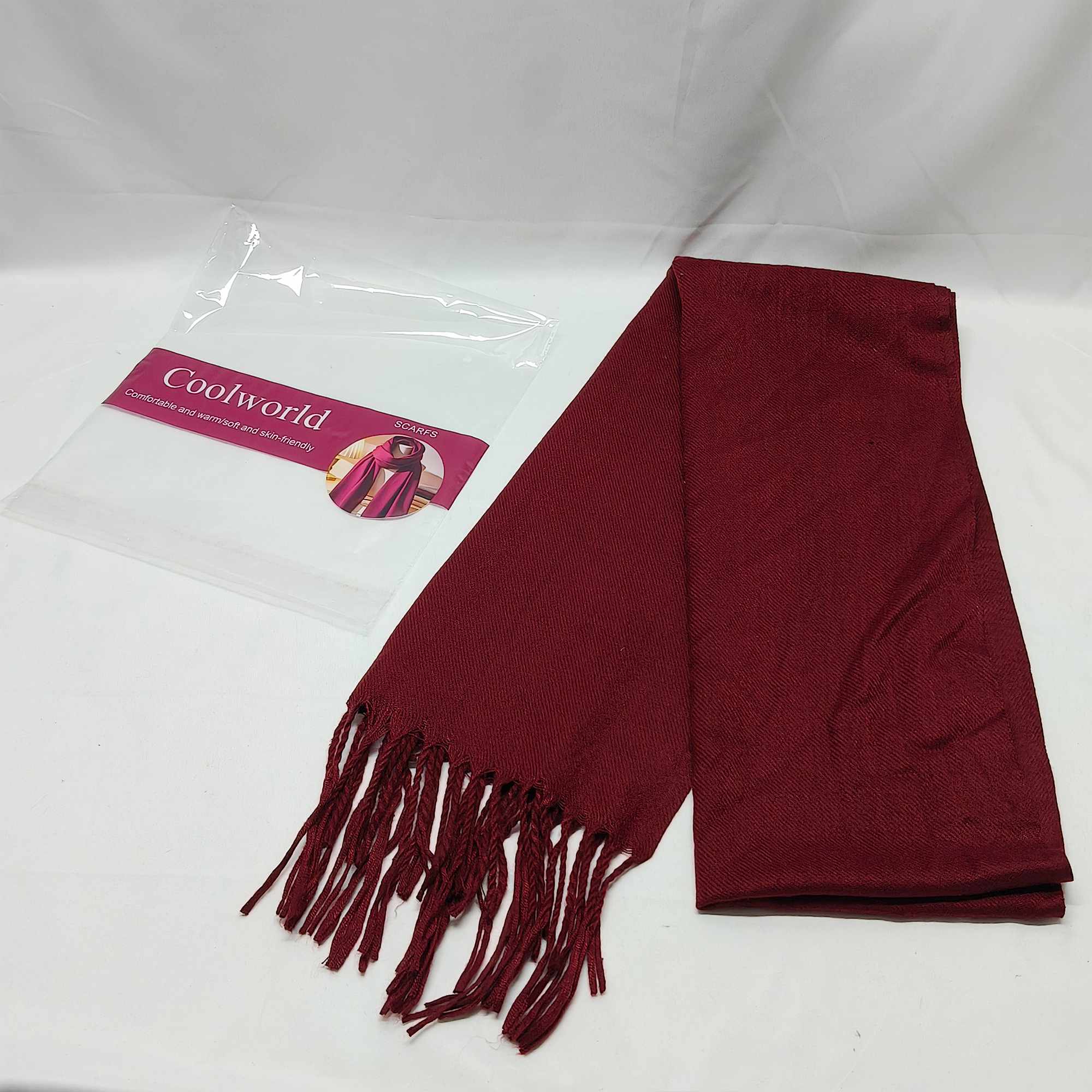 Coolworld-Scarfs,Womens Scarf Large Pashmina Shawls and Wraps Light Blanket Scarf for Evening Dress Warm Daily Travel Office - Image 8