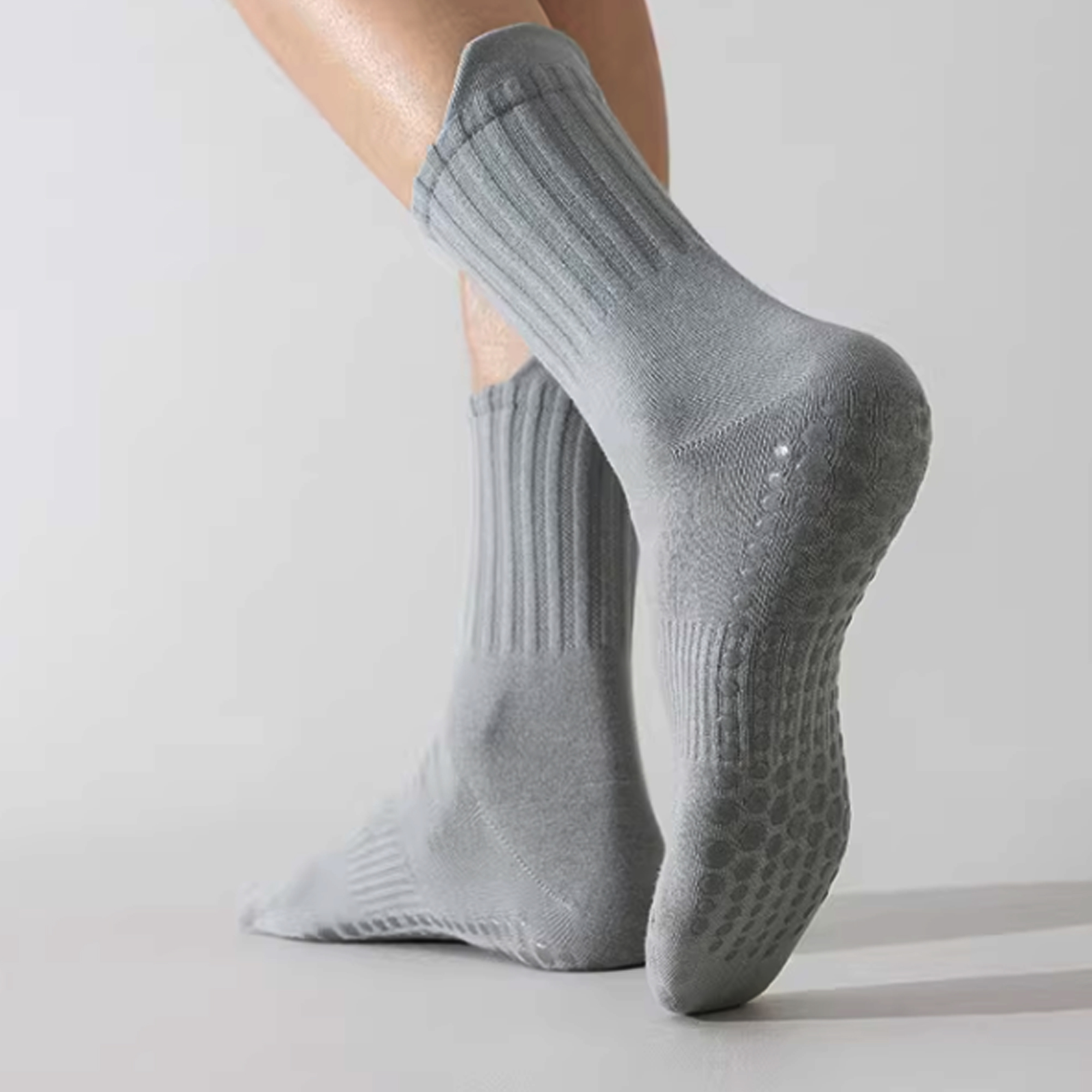 Redsong-Yoga socks,Pilates Socks with Grips for Women,Womens Yoga Ballet Barre Hospital Gym Athletic Socks.