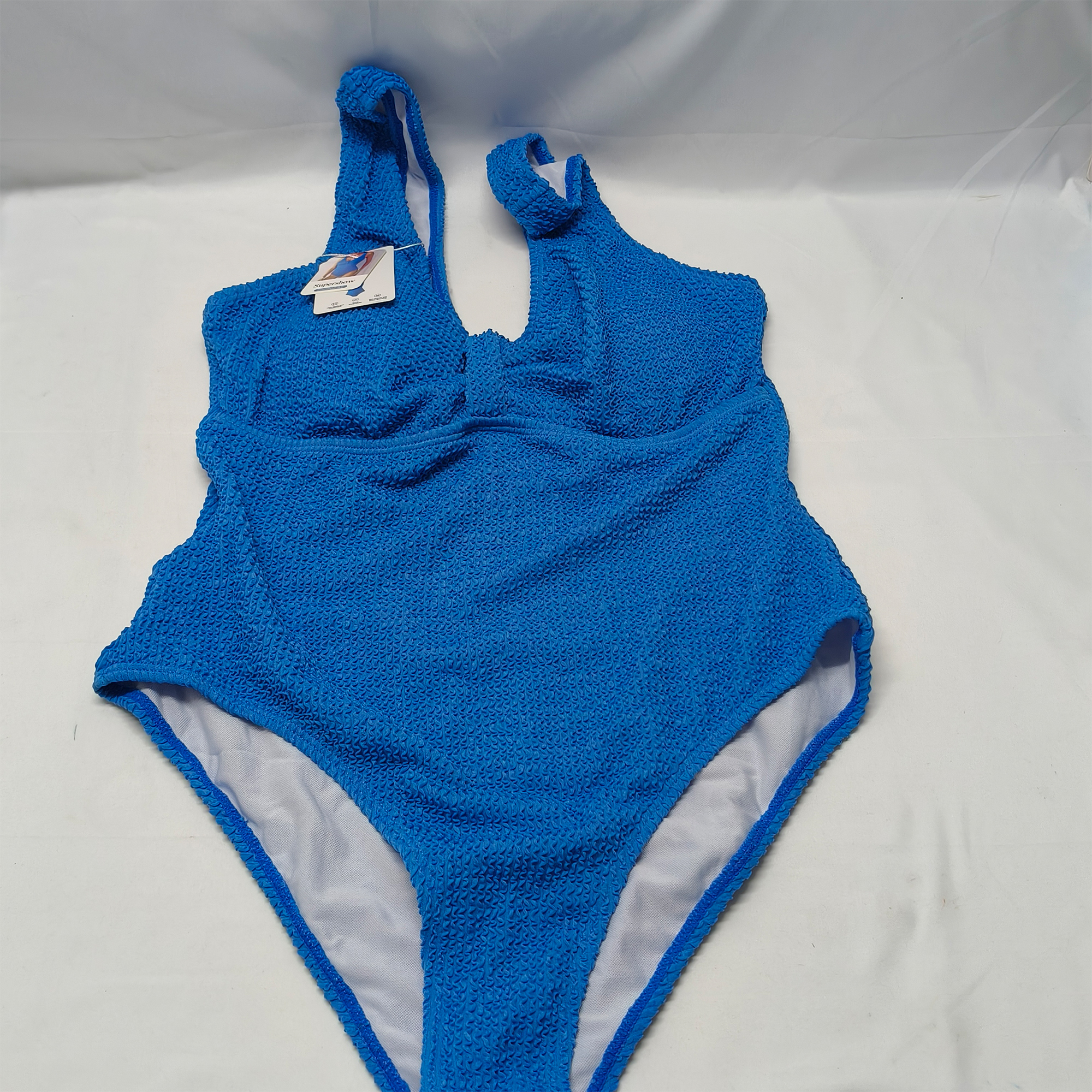 Supershow-Swimwear,Women One Piece Swimsuit - Push Up Bathing Suit Full Coverage Slimming Swimwear - Image 5